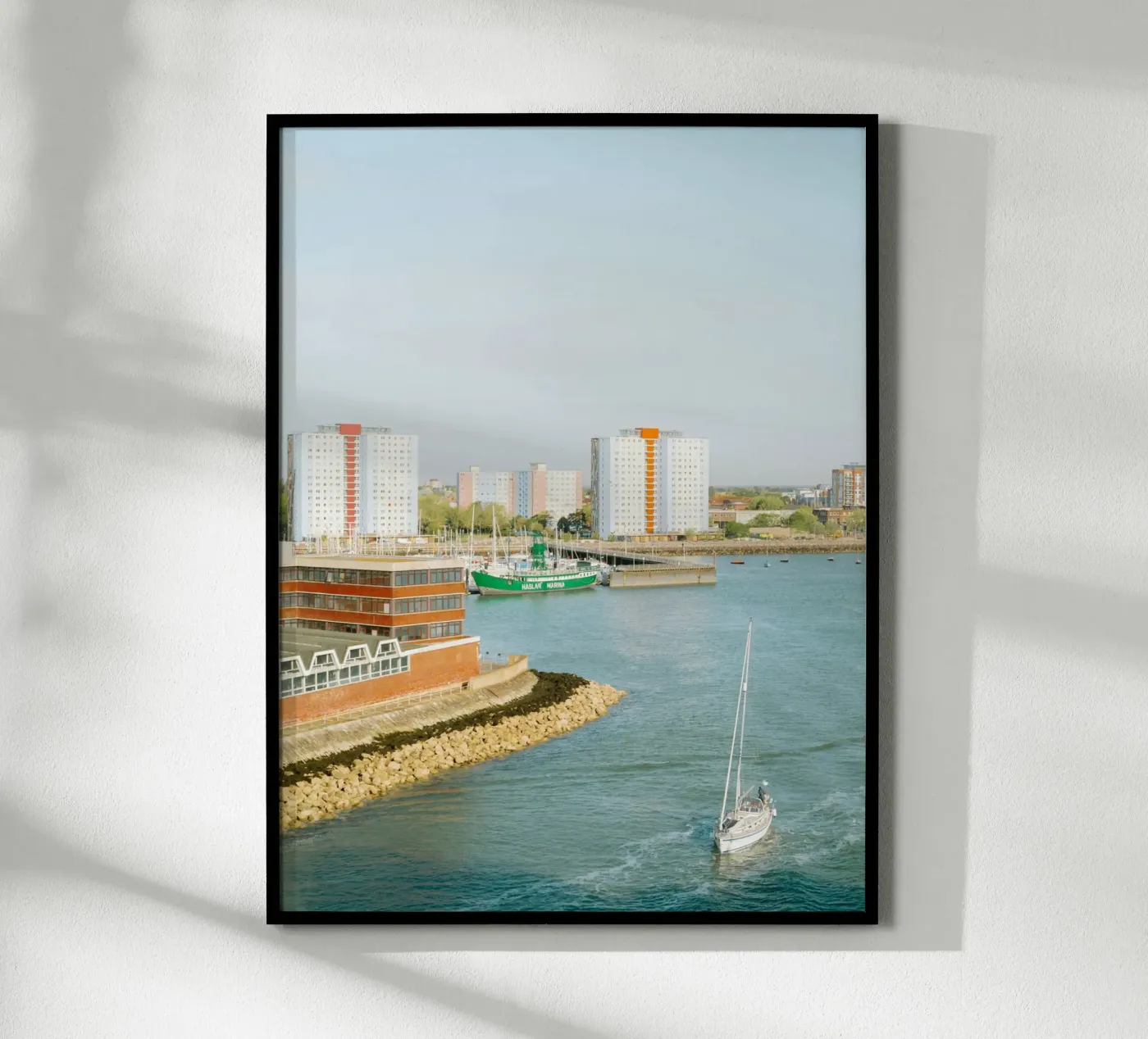 beach in sunset poster da juli