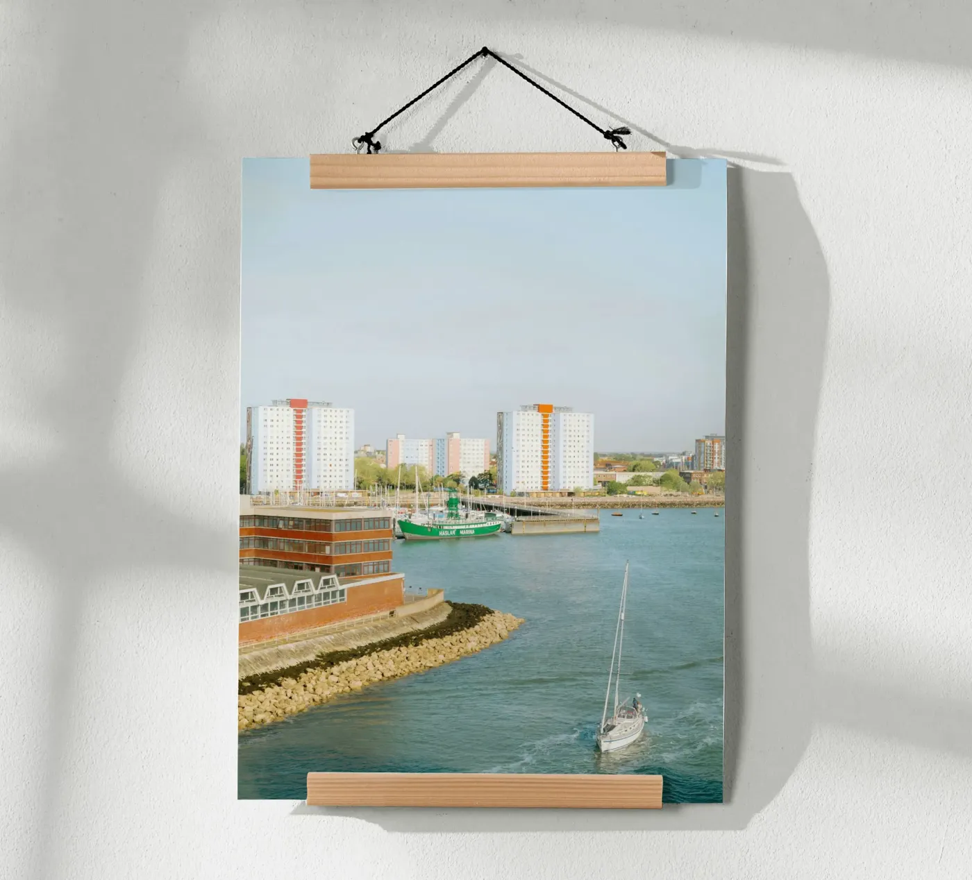 beach in sunset poster da juli