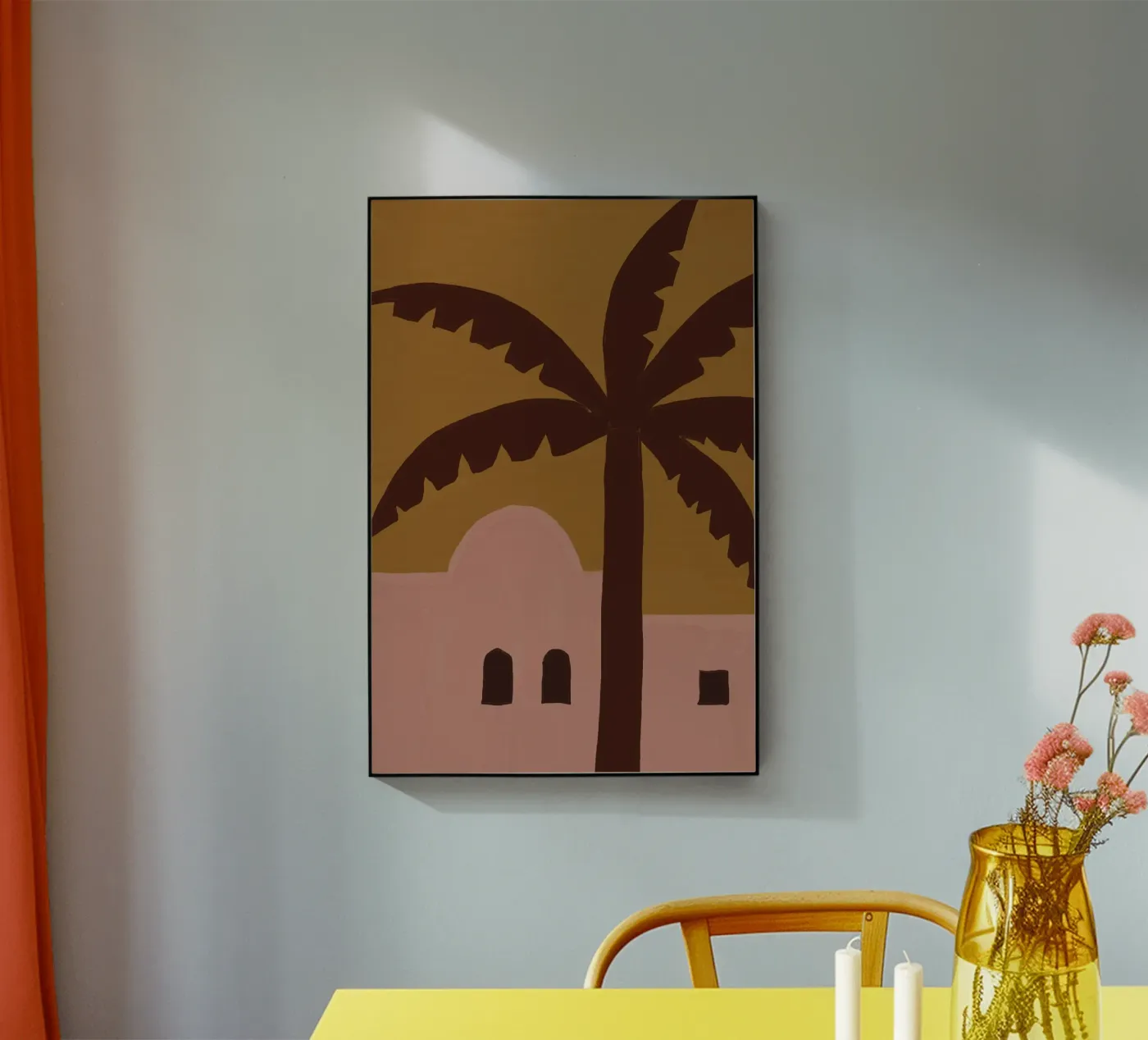Desert Palm plexiglass da theartconcept