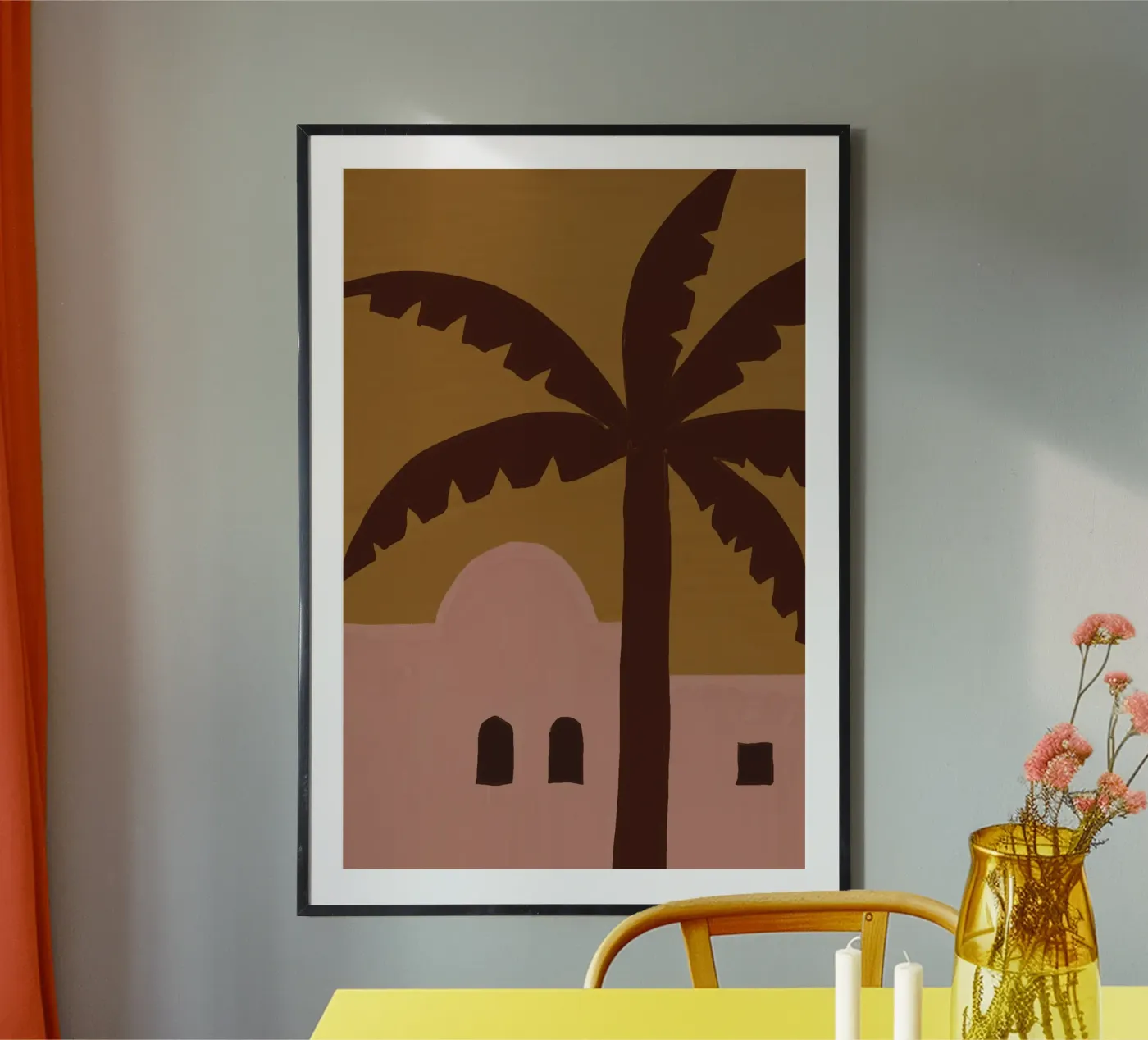 Desert Palm poster da theartconcept