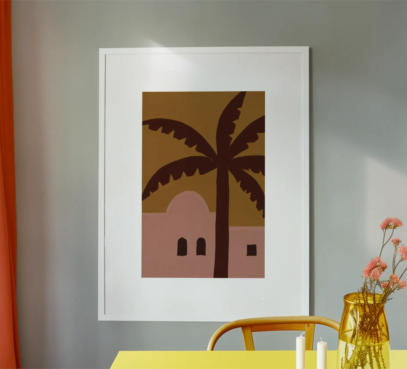 Desert Palm poster da theartconcept