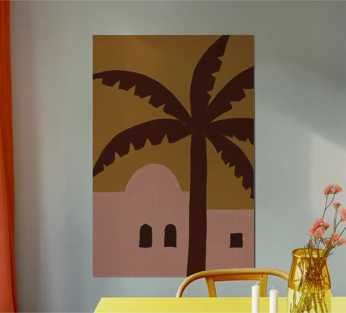 Desert Palm poster da theartconcept