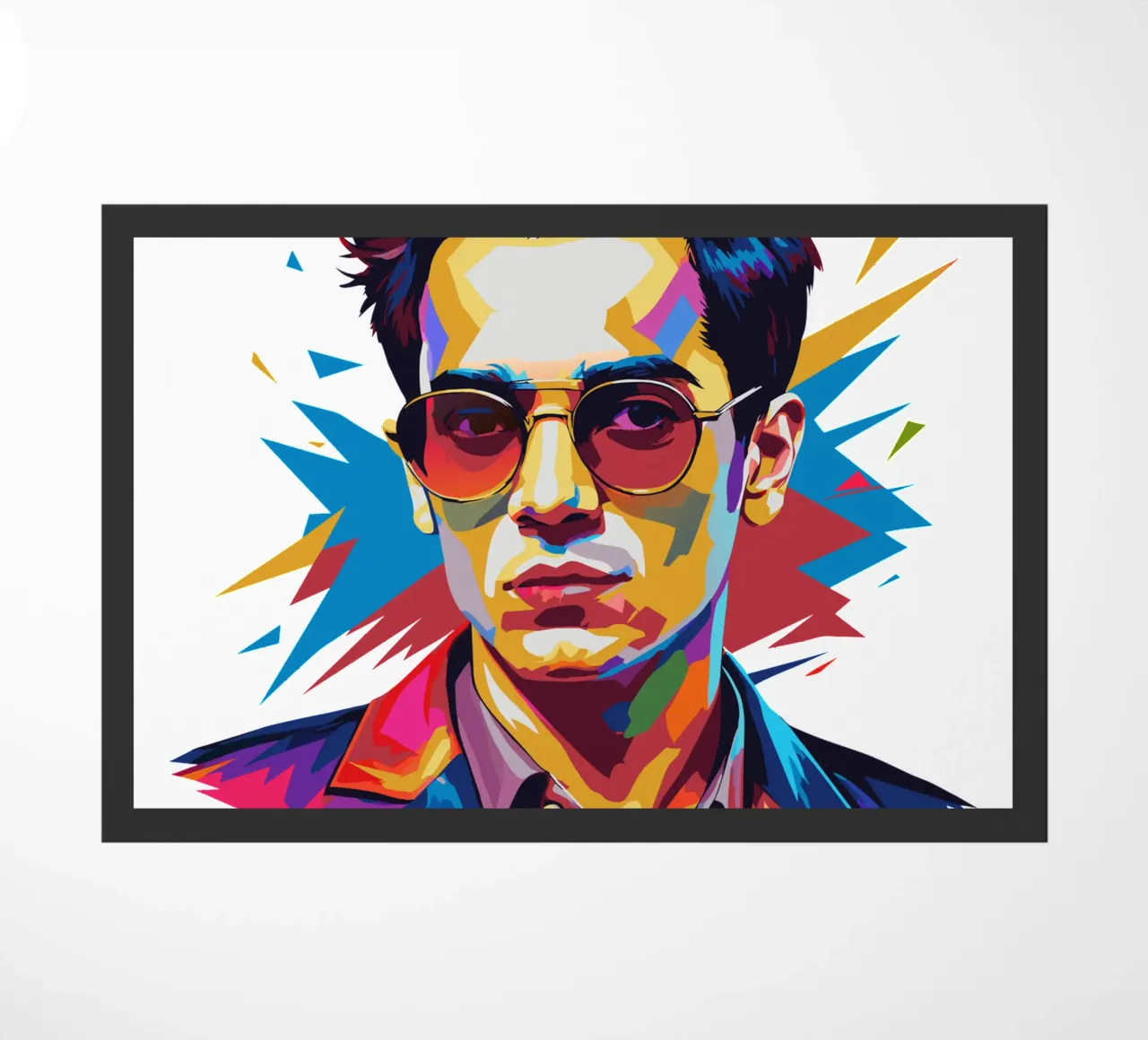 Brendon Urie Portrait in WPAP Pop Art zerbino da vectorartnesia