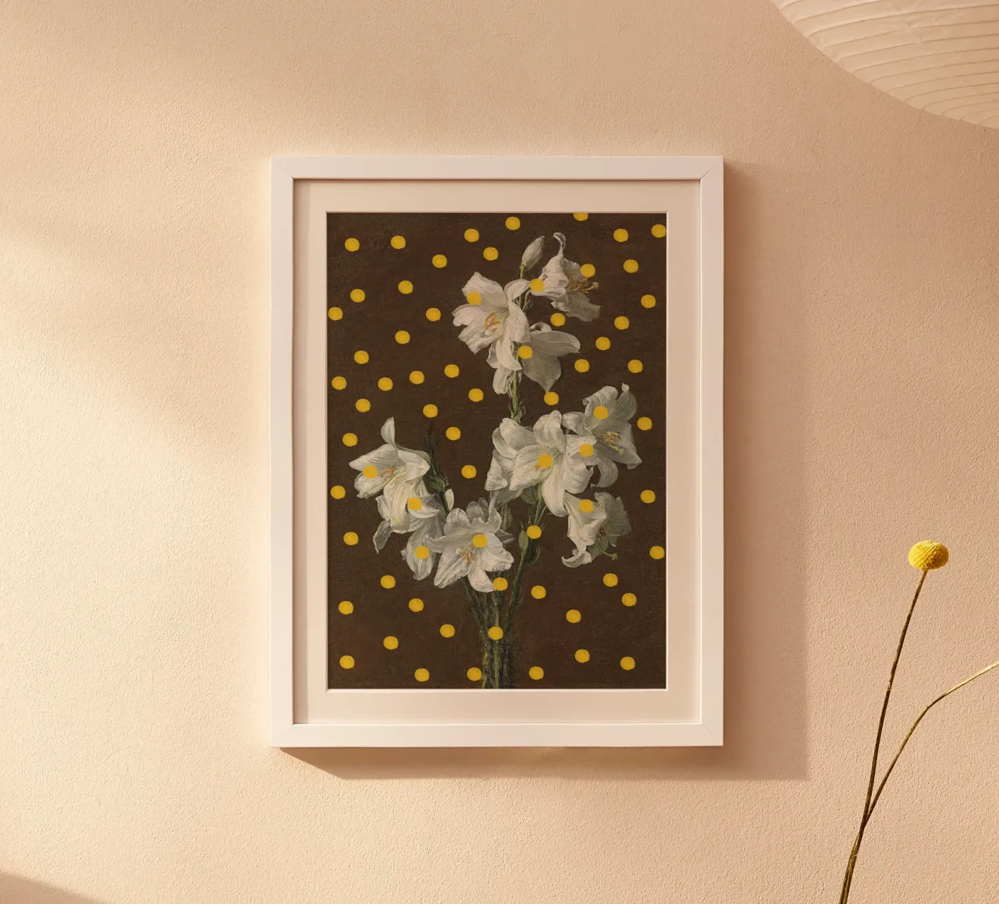 Floral Dots poster da theartconcept