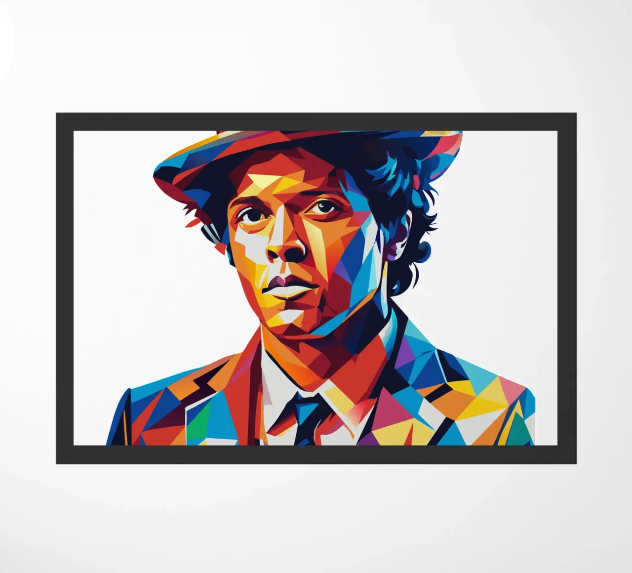 Bruno Mars Portrait in WPAP Pop Art zerbino da vectorartnesia