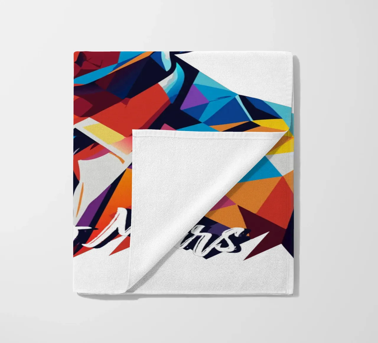 Bruno Mars Portrait in WPAP Pop Art telo mare da vectorartnesia