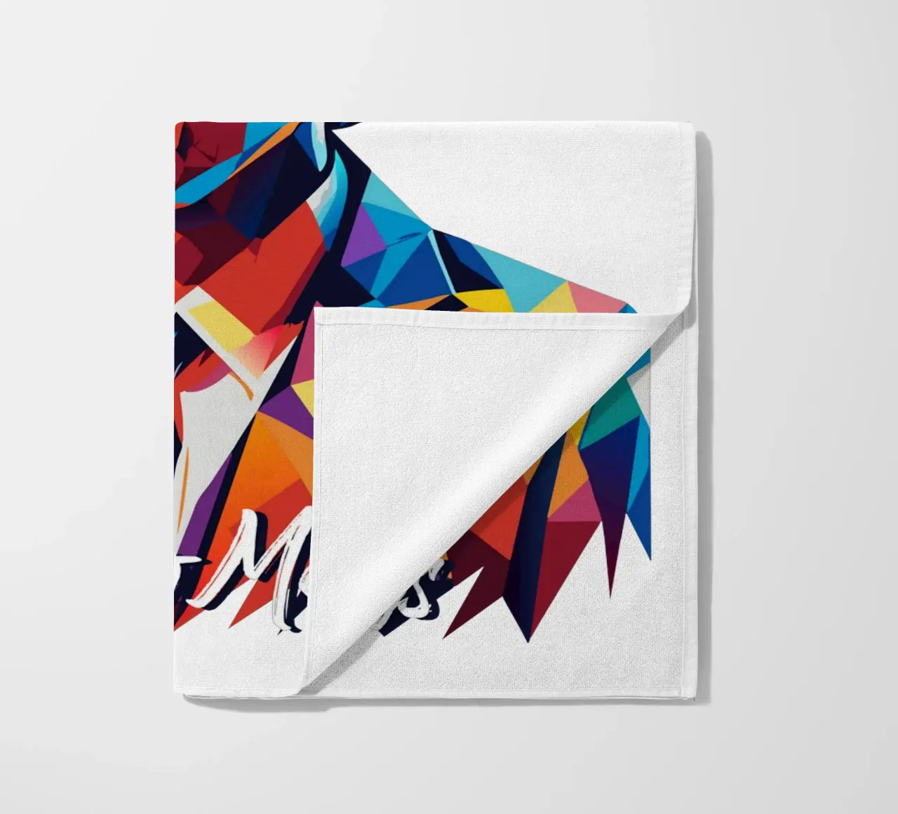 Bruno Mars Portrait in WPAP Pop Art telo mare da vectorartnesia