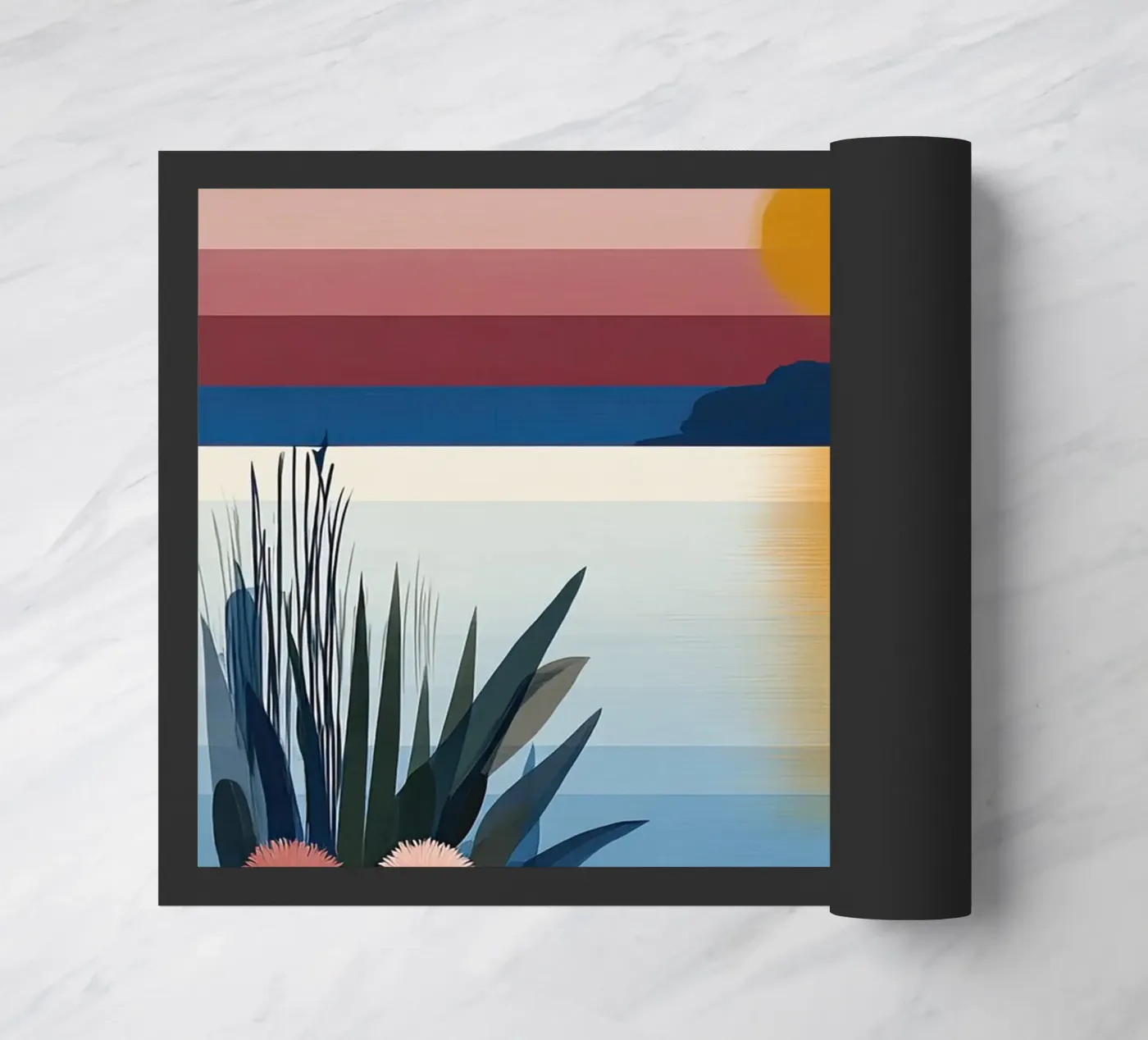 Sunset Lagoon deurmat van Gaite