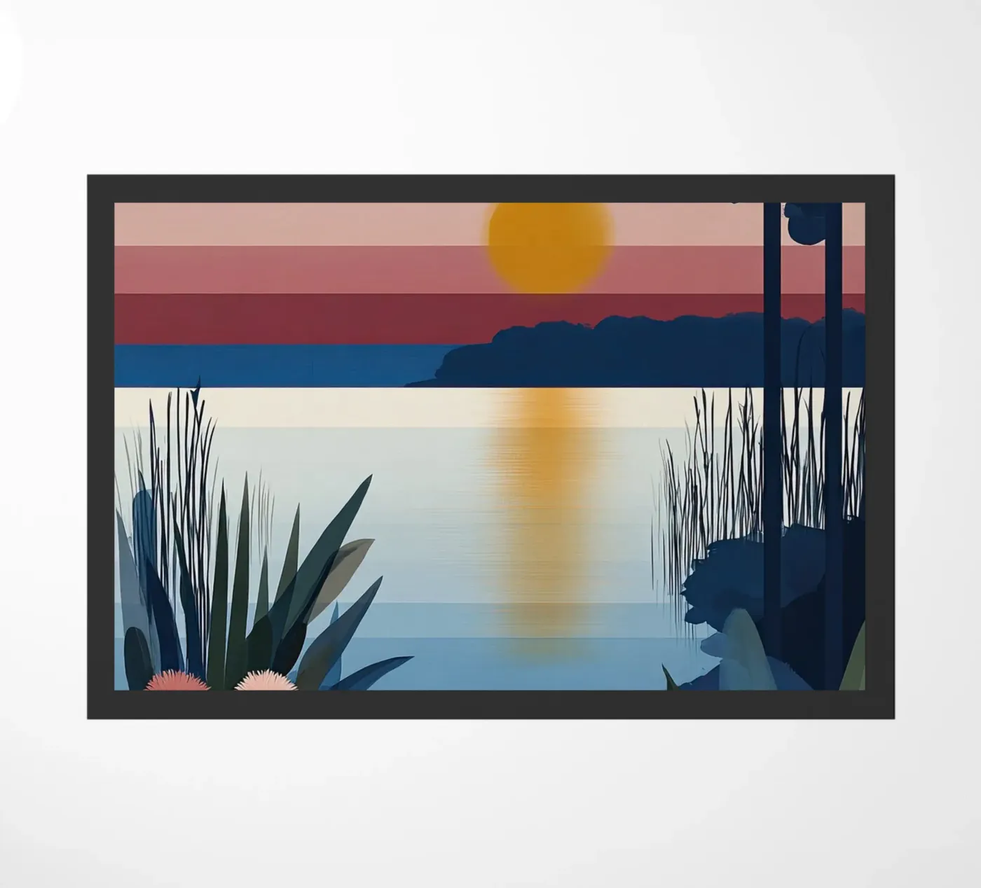 Sunset Lagoon deurmat van Gaite