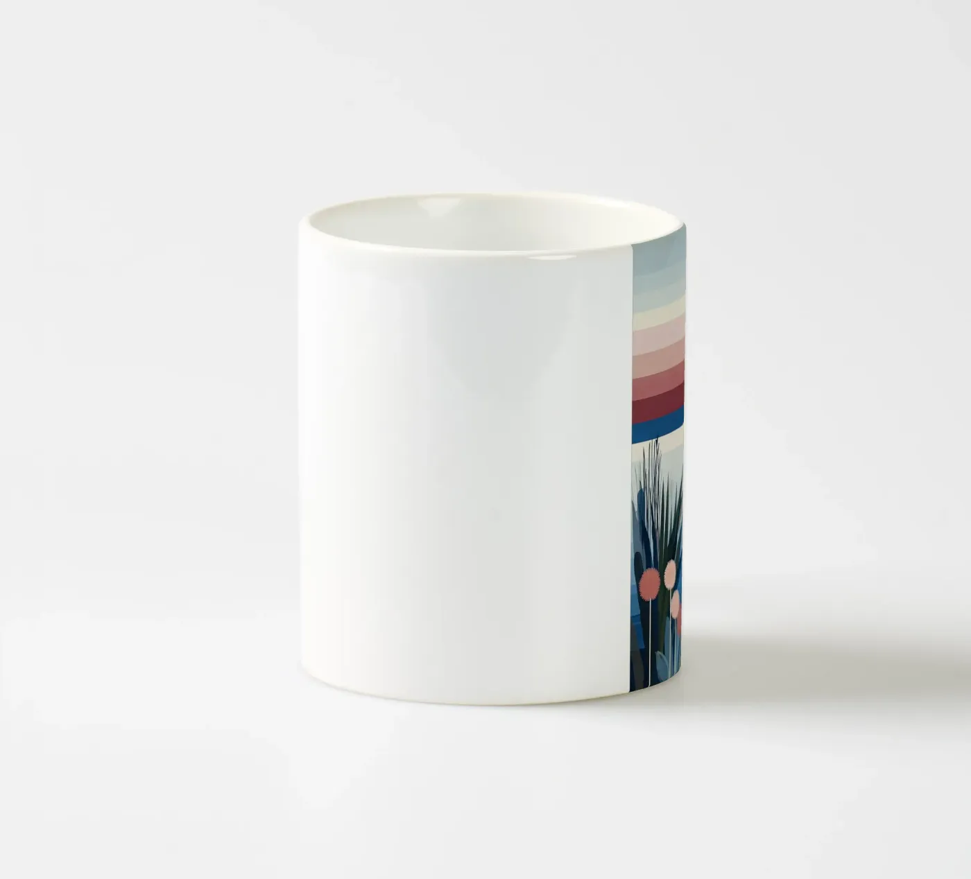 Sunset Lagoon ceramic mug by Gaite