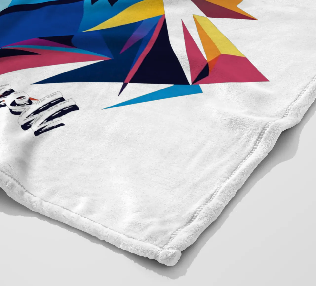 Chris Cornell Portrait in WPAP Pop Art coperta in pile da vectorartnesia