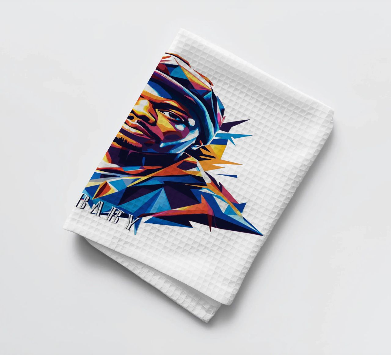 Dababy Portrait in WPAP Pop Art canovaccio da cucina da vectorartnesia