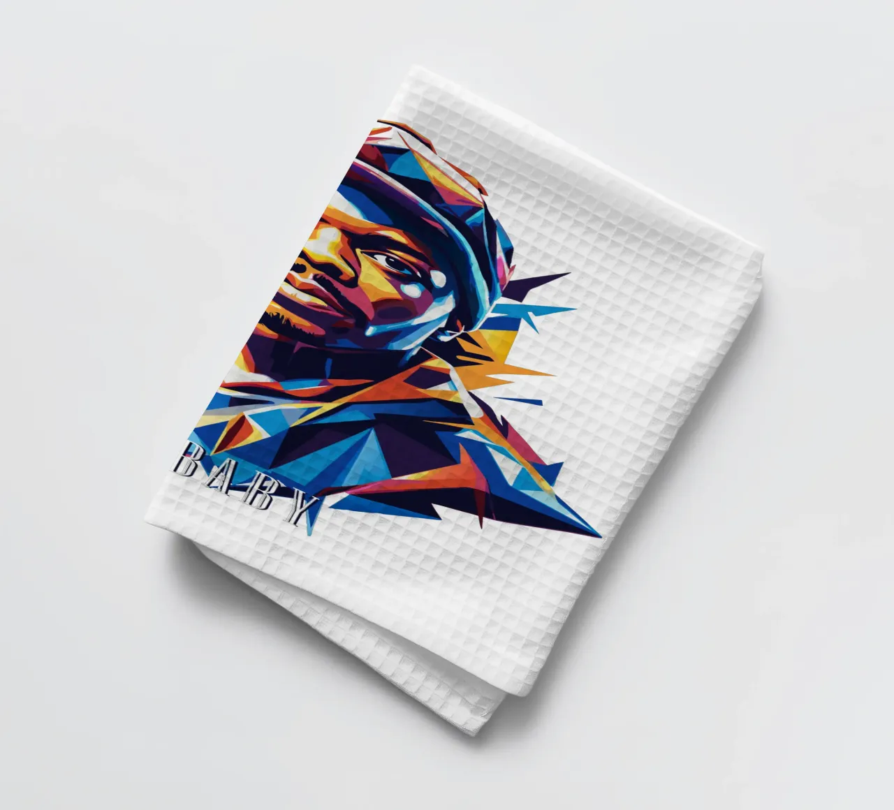 Dababy Portrait in WPAP Pop Art canovaccio da cucina da vectorartnesia