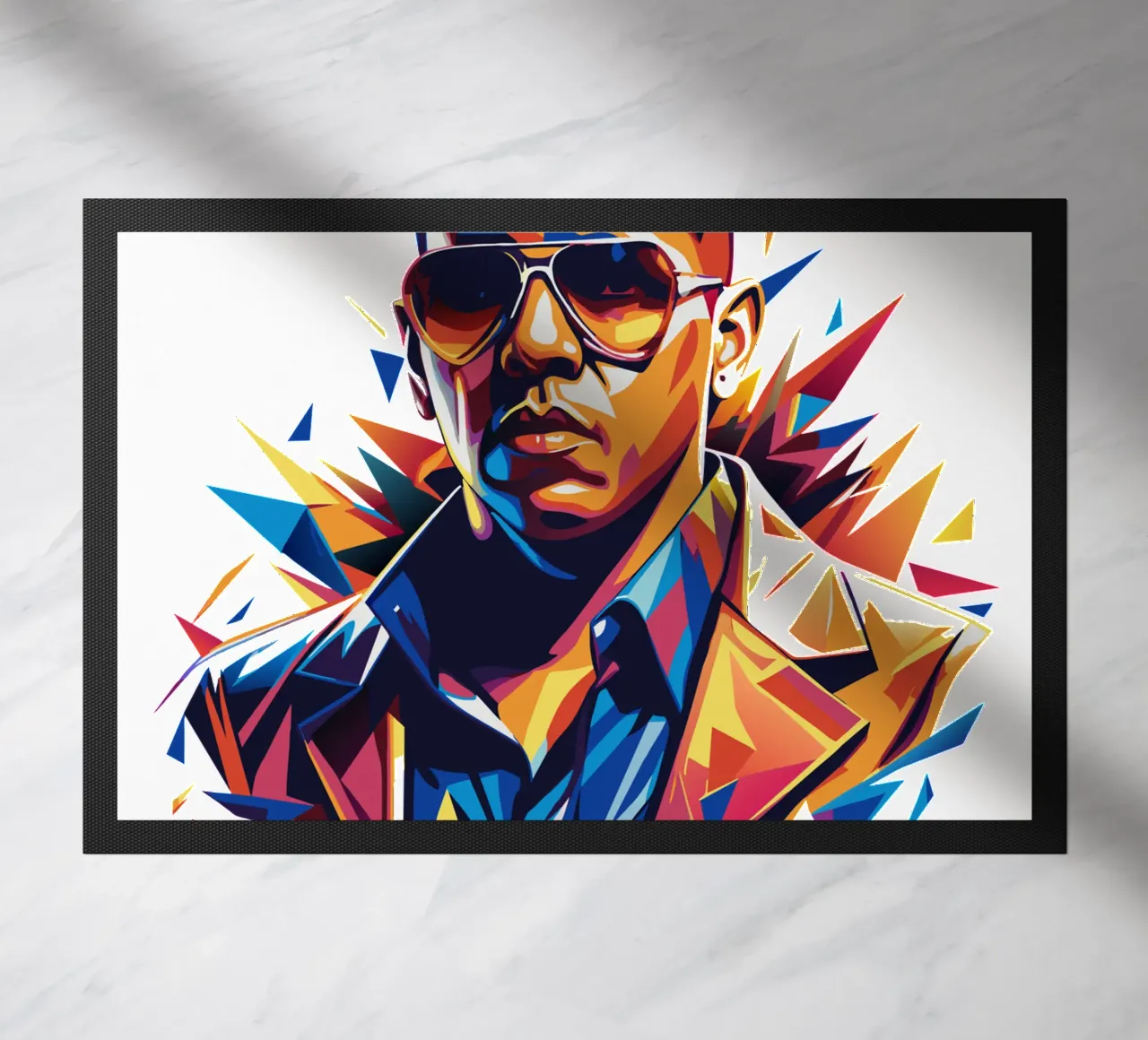 Daddy Yanke Portrait in WPAP Pop Art zerbino da vectorartnesia