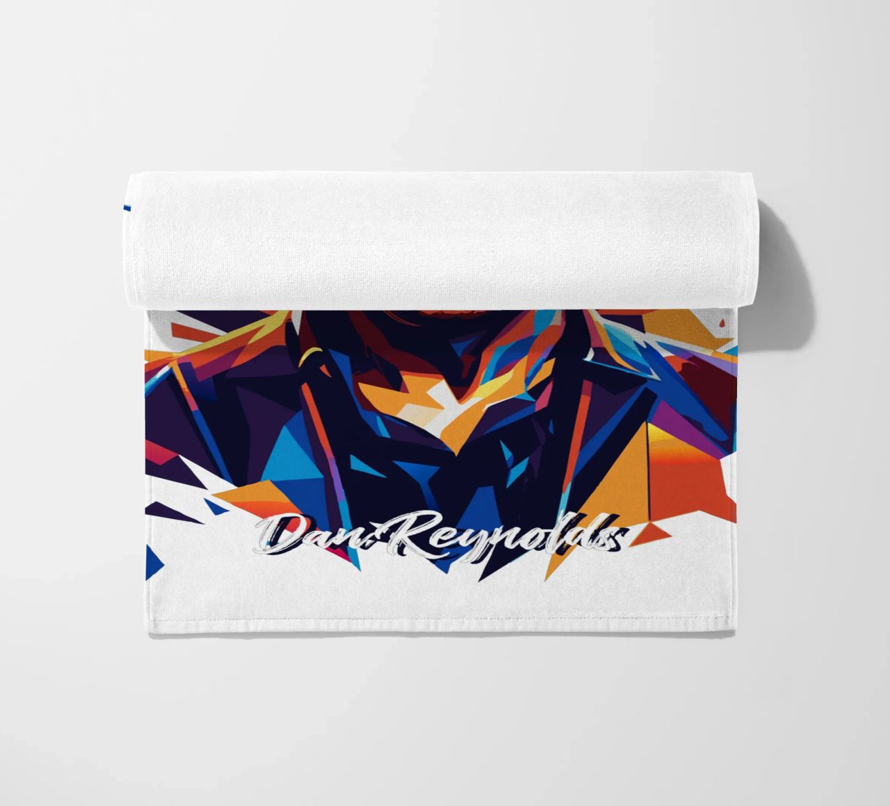 Dan Reynolds Portrait in WPAP Pop Art telo mare da vectorartnesia