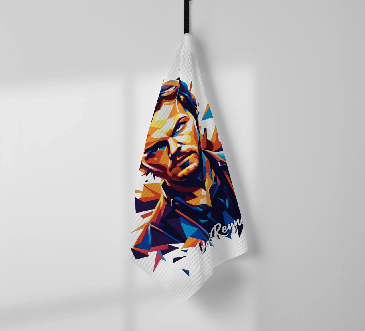 Dan Reynolds Portrait in WPAP Pop Art canovaccio da cucina da vectorartnesia