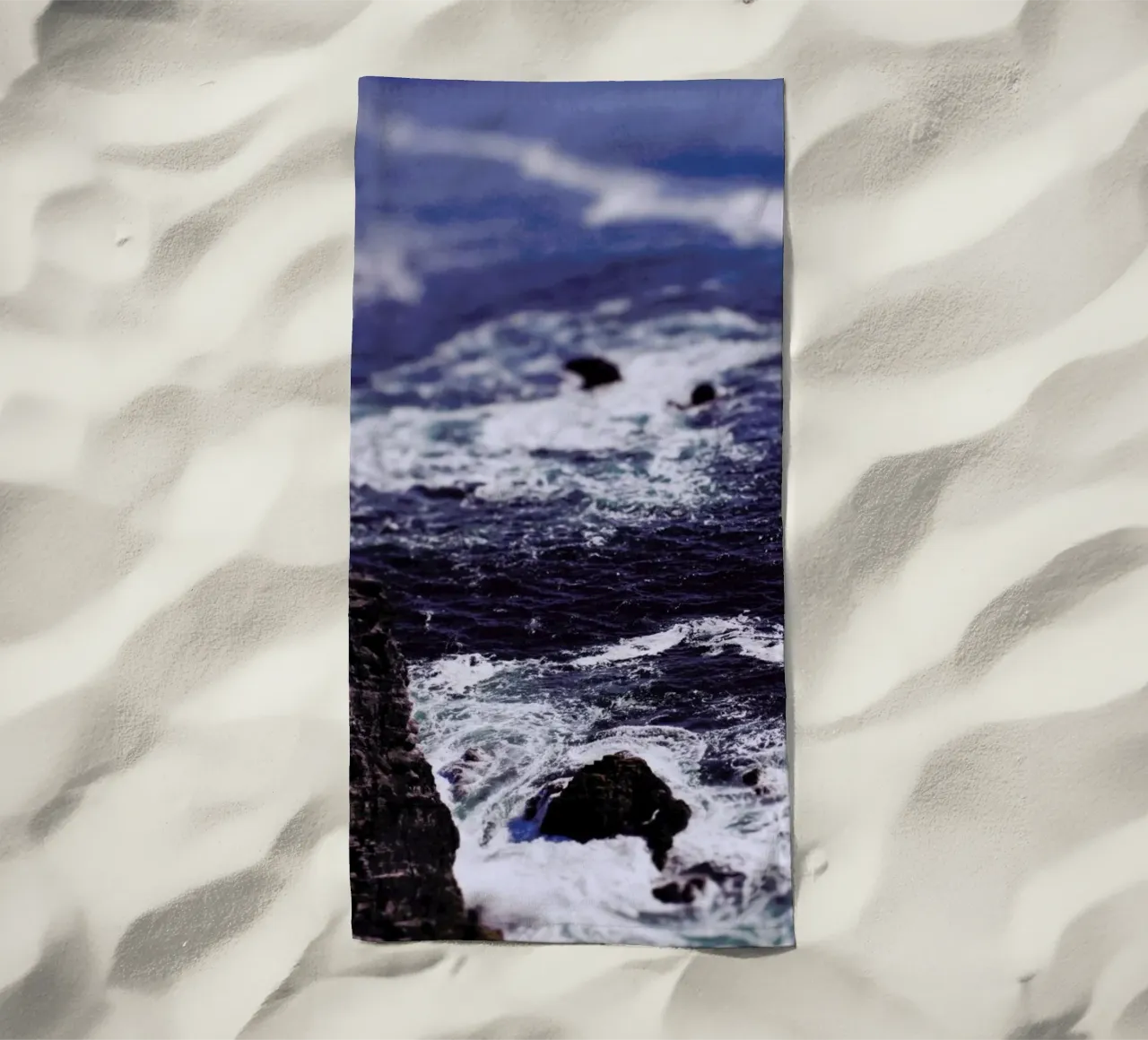 Blue Ocean telo mare da Leah Flores