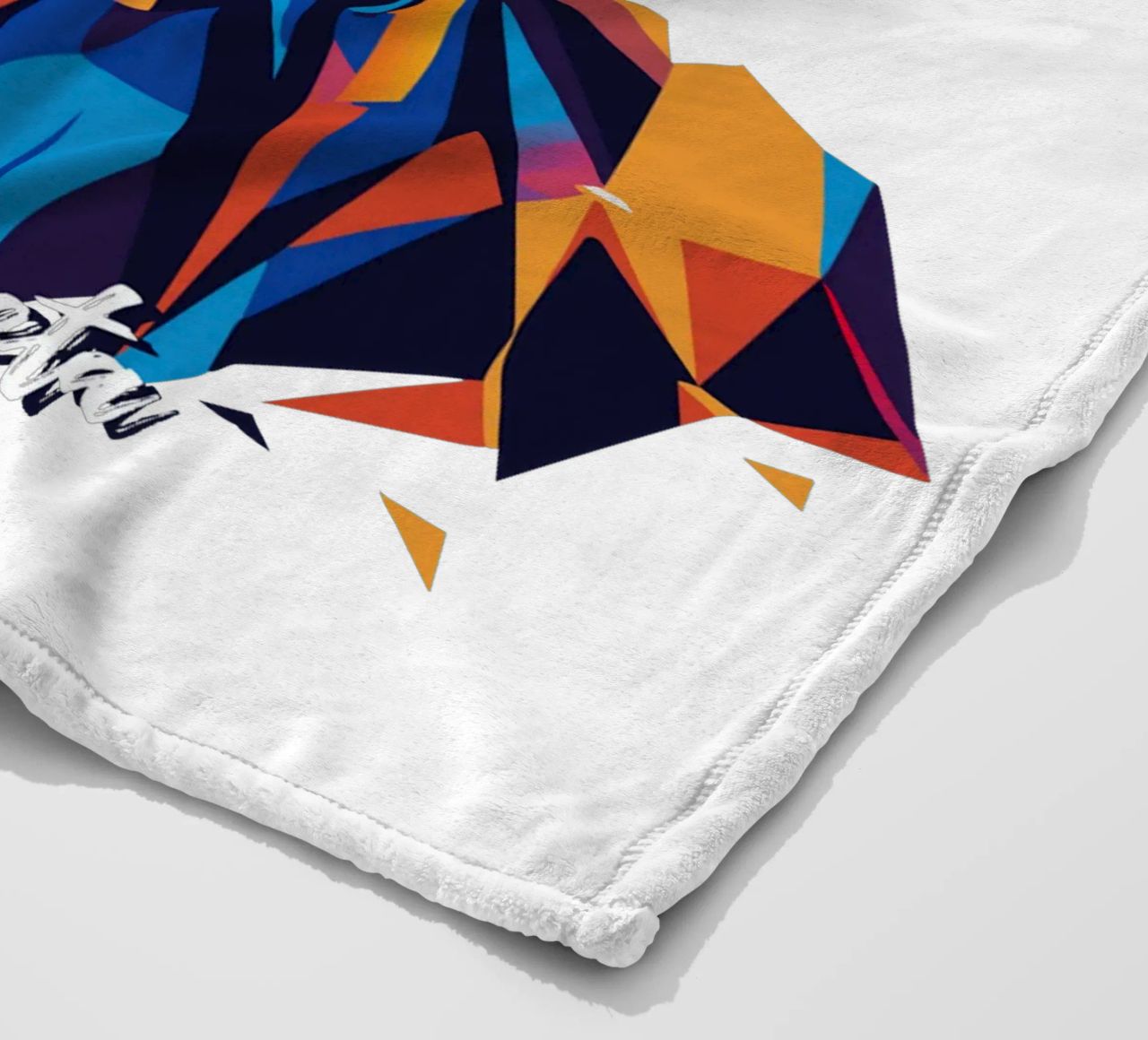 David Gueta Portrait in WPAP Pop Art coperta in pile da vectorartnesia