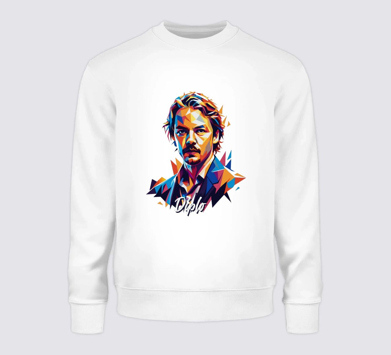 Diplo Portrait in WPAP Pop Art felpa da vectorartnesia