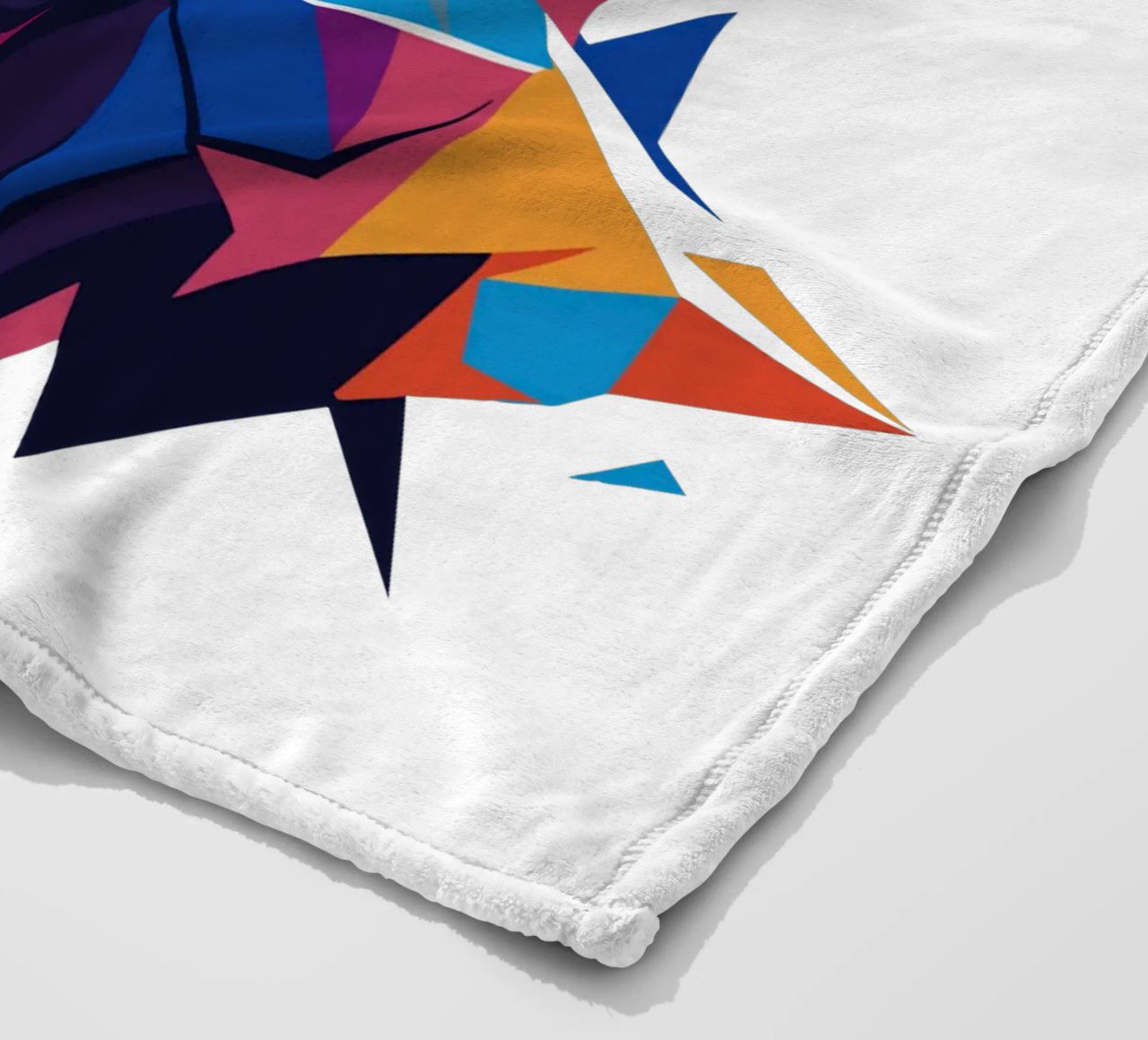 Diplo Portrait in WPAP Pop Art coperta in pile da vectorartnesia