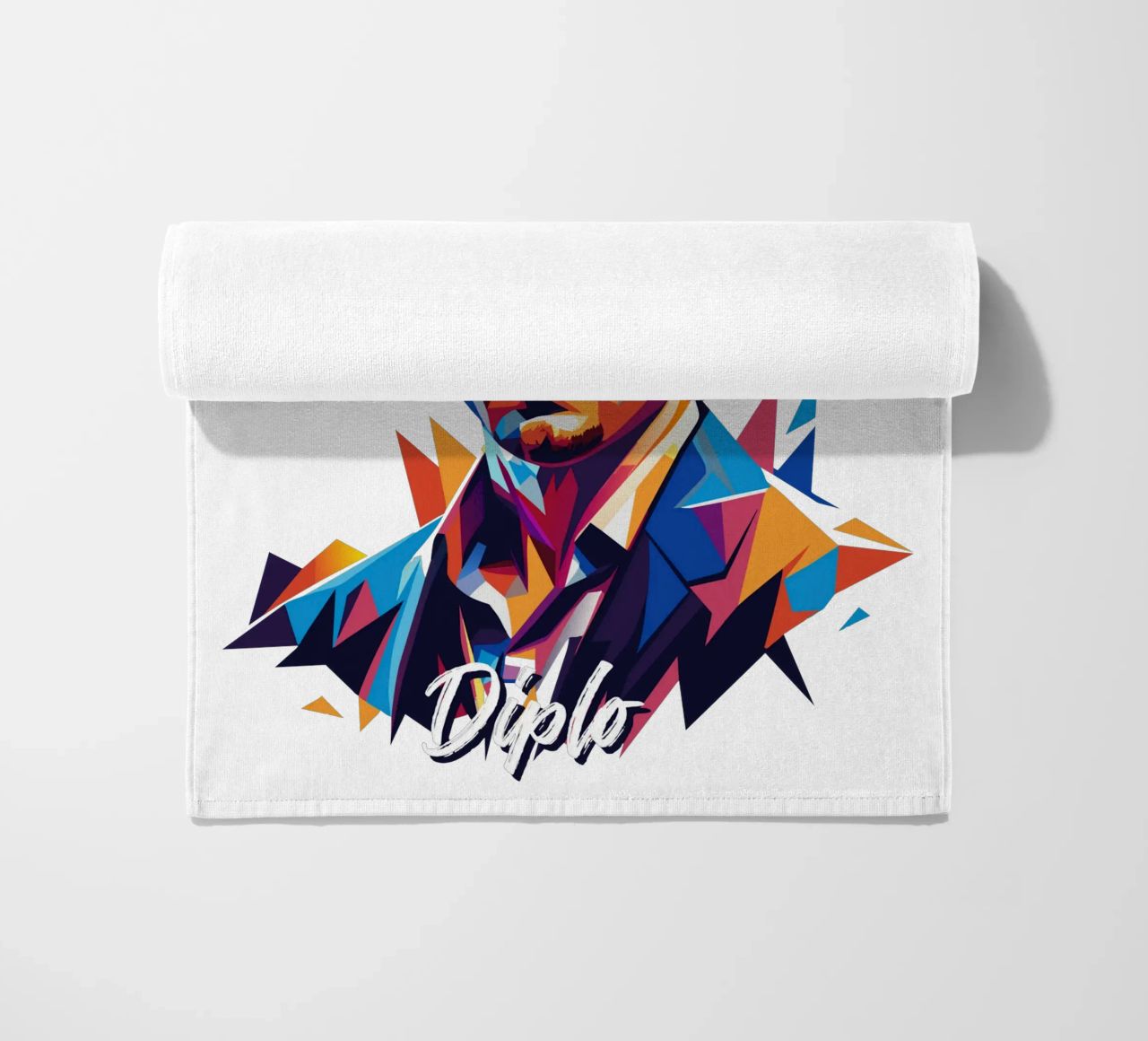 Diplo Portrait in WPAP Pop Art telo mare da vectorartnesia