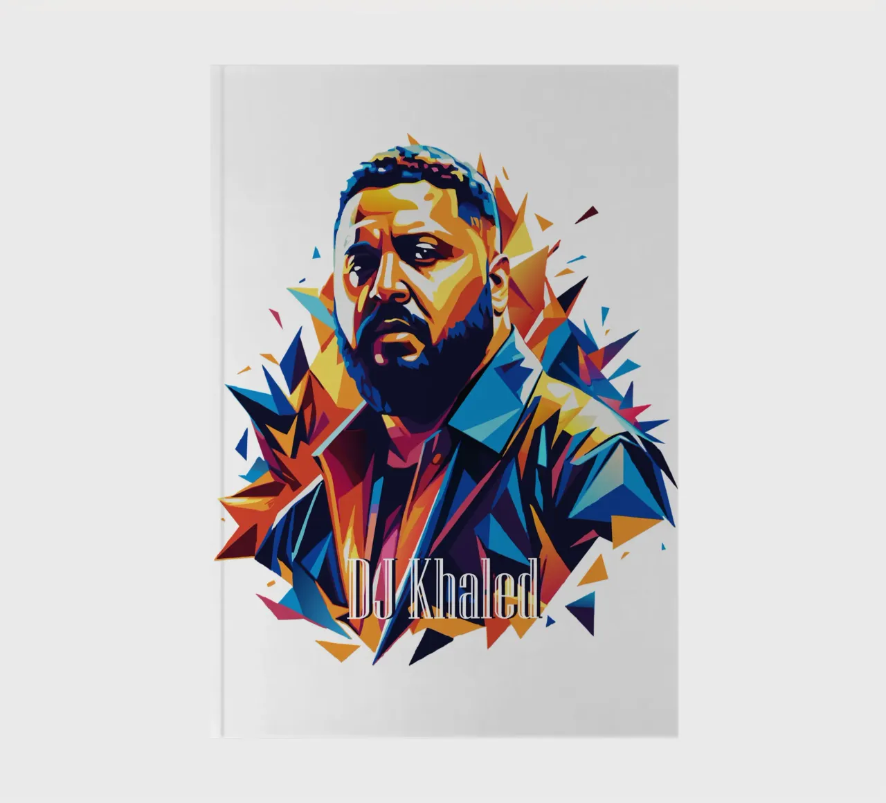 DJ Khaled Portrait in WPAP Pop Art diario da vectorartnesia