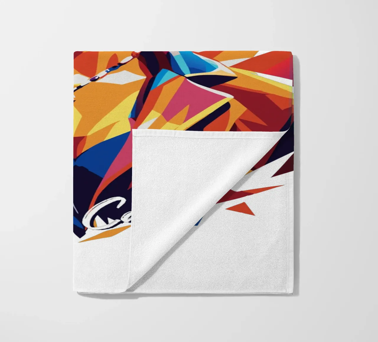 Doja Cat Portrait in WPAP Pop Art telo mare da vectorartnesia