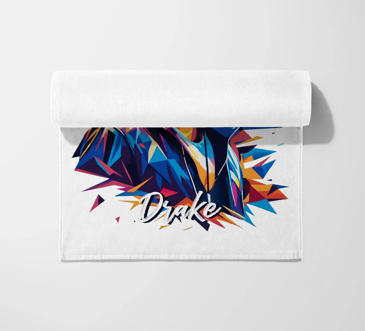 Drake Portrait in WPAP Pop Art telo mare da vectorartnesia