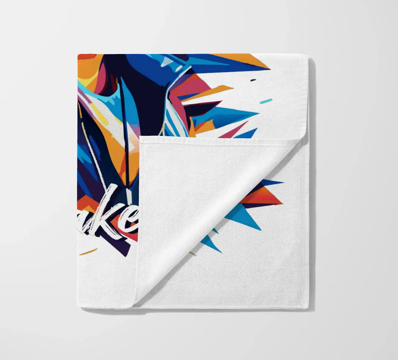 Drake Portrait in WPAP Pop Art telo mare da vectorartnesia