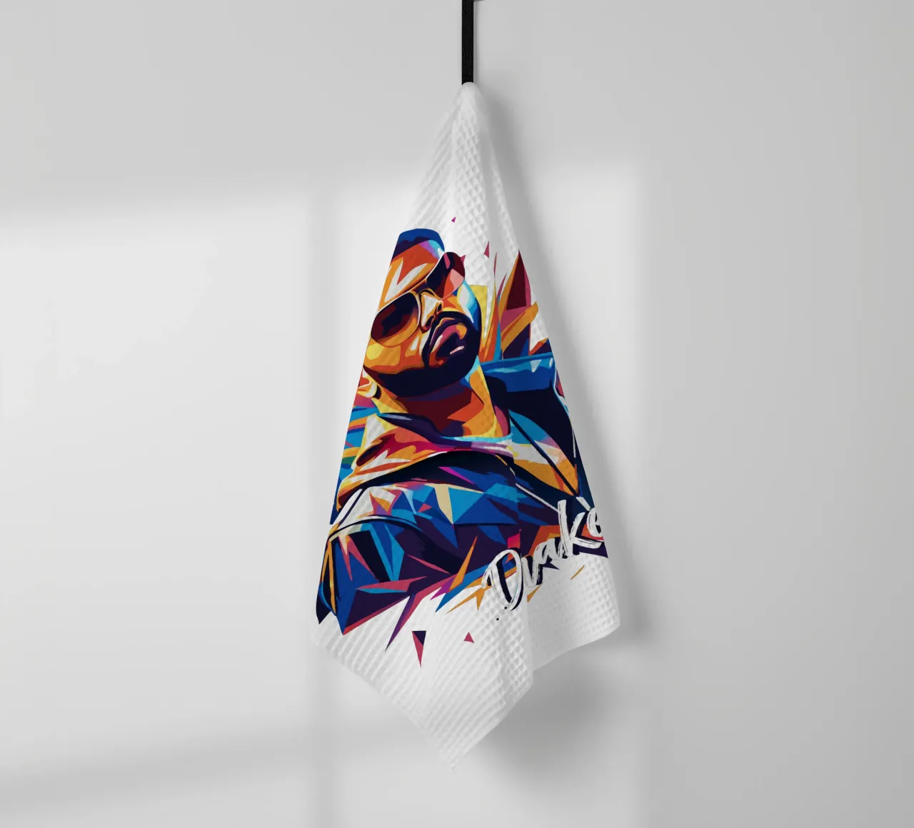 Drake Portrait in WPAP Pop Art canovaccio da cucina da vectorartnesia
