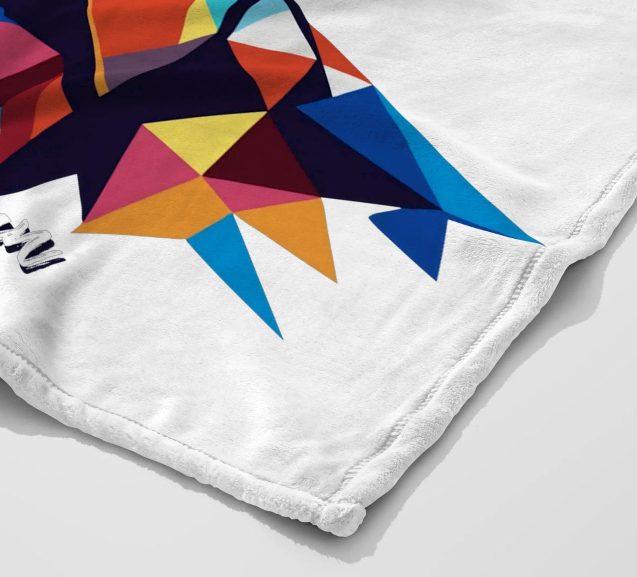 Ed Sheeran Portrait in WPAP Pop Art coperta in pile da vectorartnesia