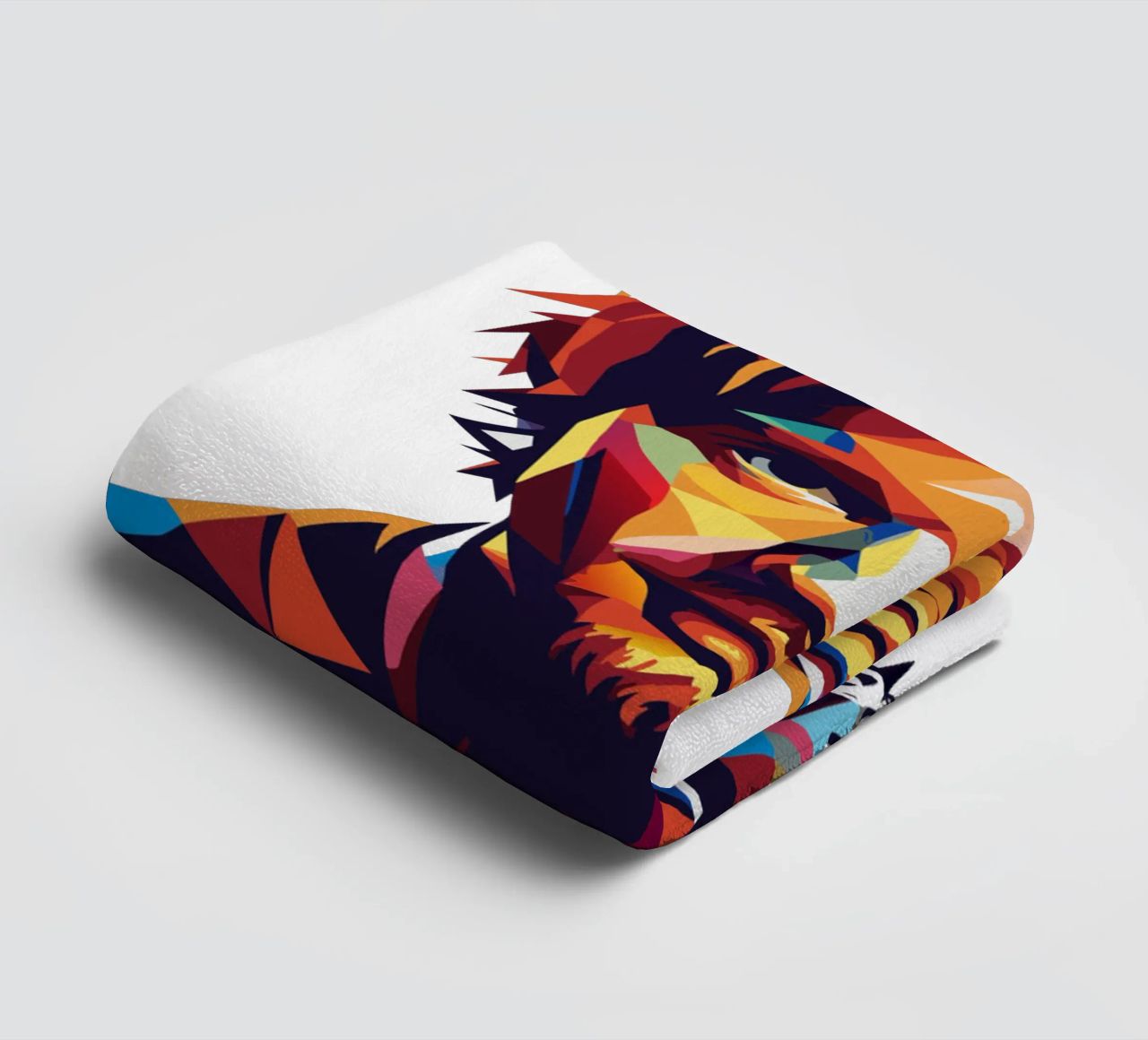 Ed Sheeran Portrait in WPAP Pop Art asciugamano da bagno da vectorartnesia