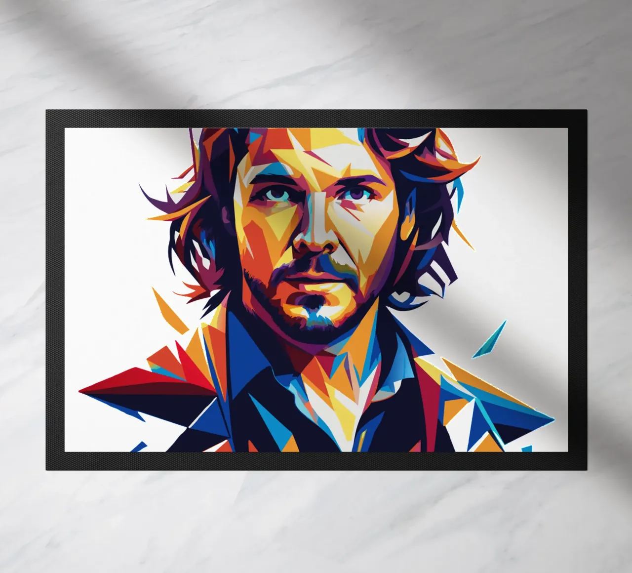 Eddie Vedder Portrait in WPAP Pop Art zerbino da vectorartnesia