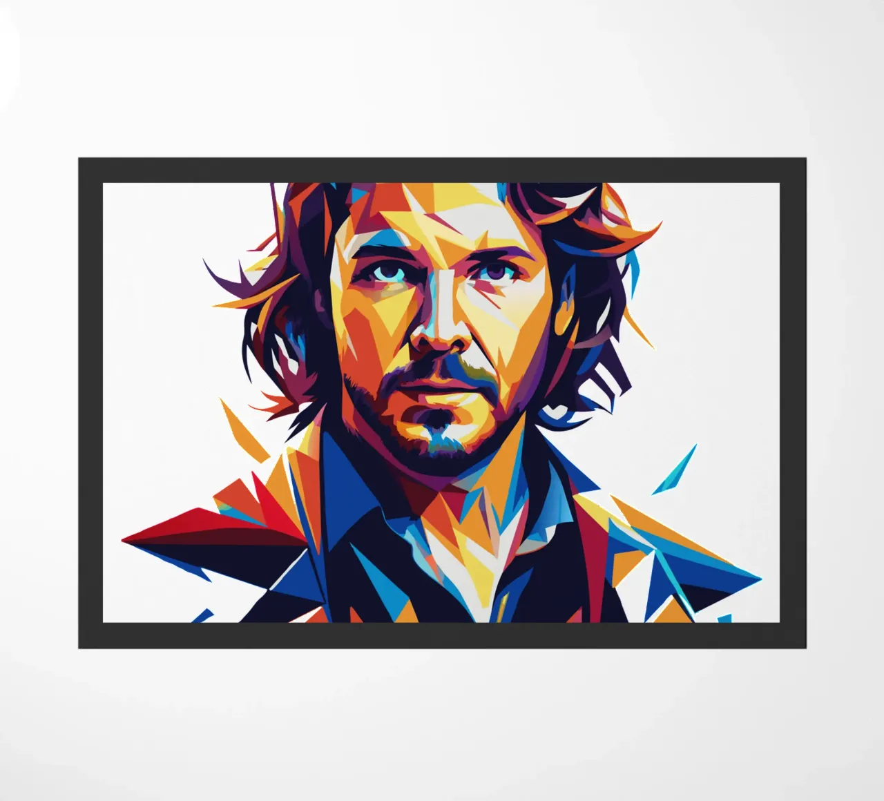 Eddie Vedder Portrait in WPAP Pop Art zerbino da vectorartnesia