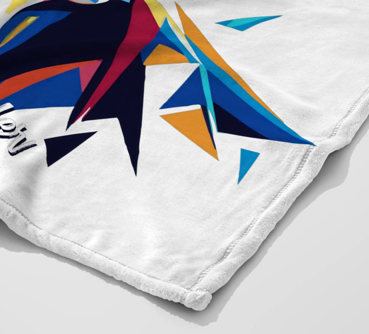Eddie Vedder Portrait in WPAP Pop Art coperta in pile da vectorartnesia