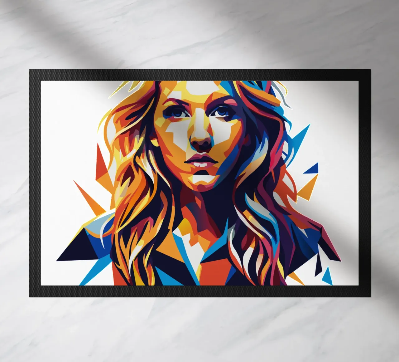 Ellie Goulding Portrait in WPAP Pop Art zerbino da vectorartnesia