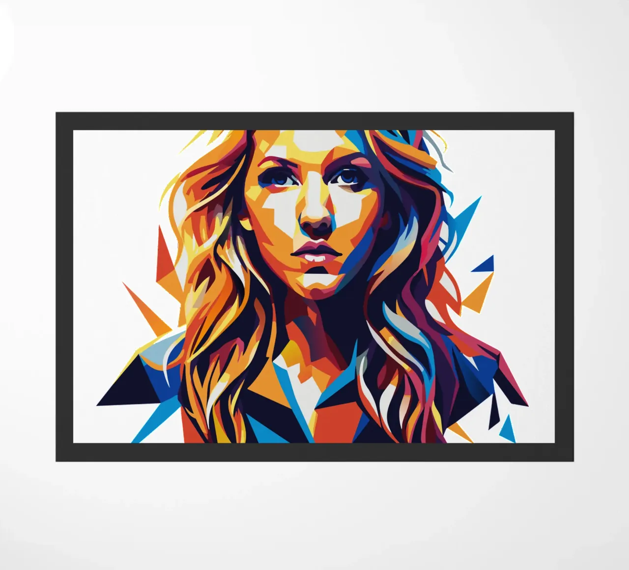 Ellie Goulding Portrait in WPAP Pop Art zerbino da vectorartnesia