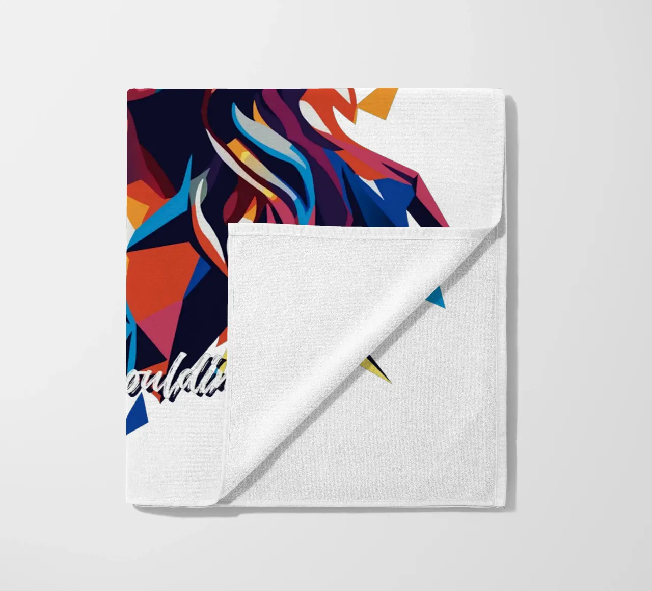 Ellie Goulding Portrait in WPAP Pop Art telo mare da vectorartnesia