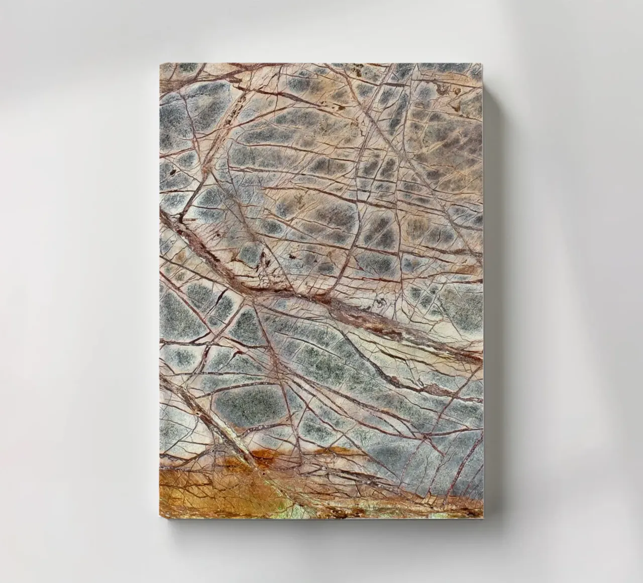 Brown Marble 01 notebook by amini54