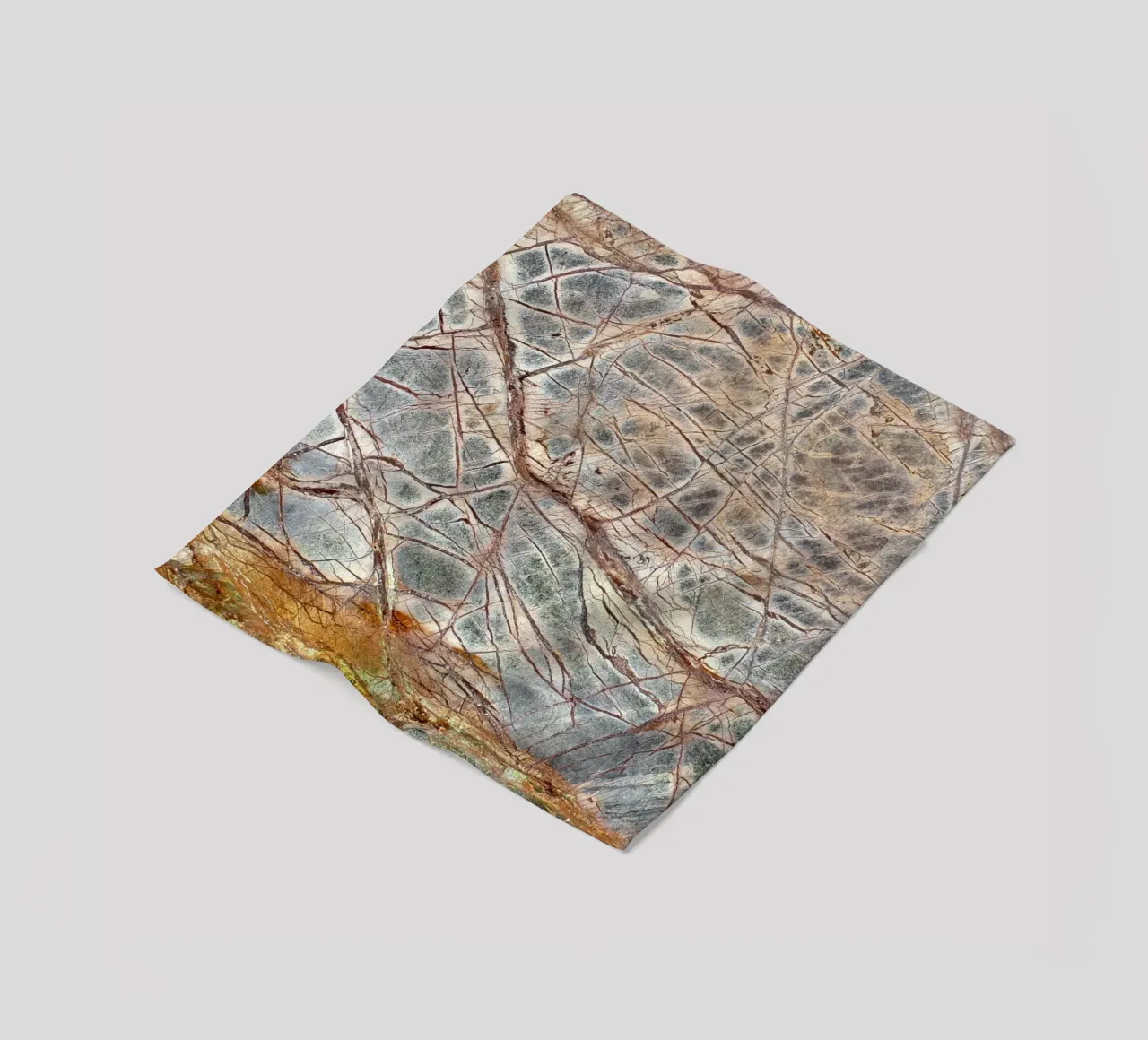 Marmo marrone 01 coperta in pile da amini54