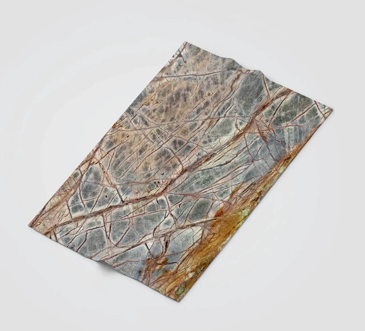 Marmo marrone 01 coperta in pile da amini54