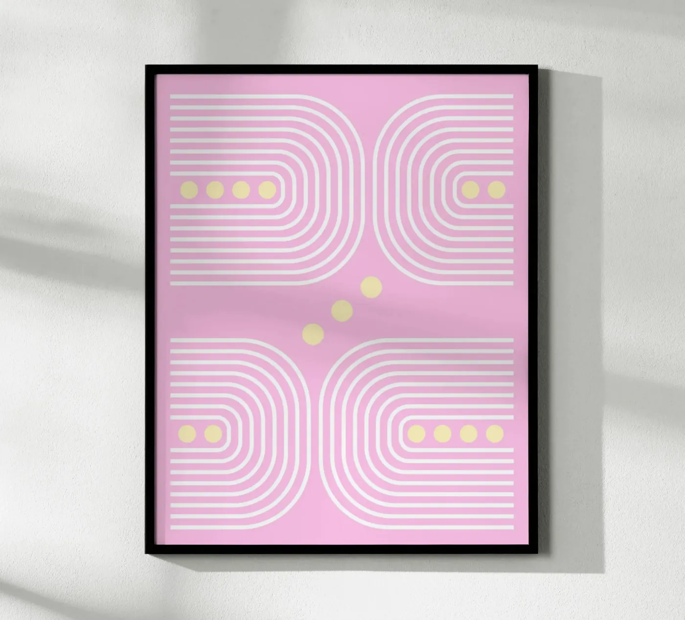 Rosa Spirale Poster von VinSigrid