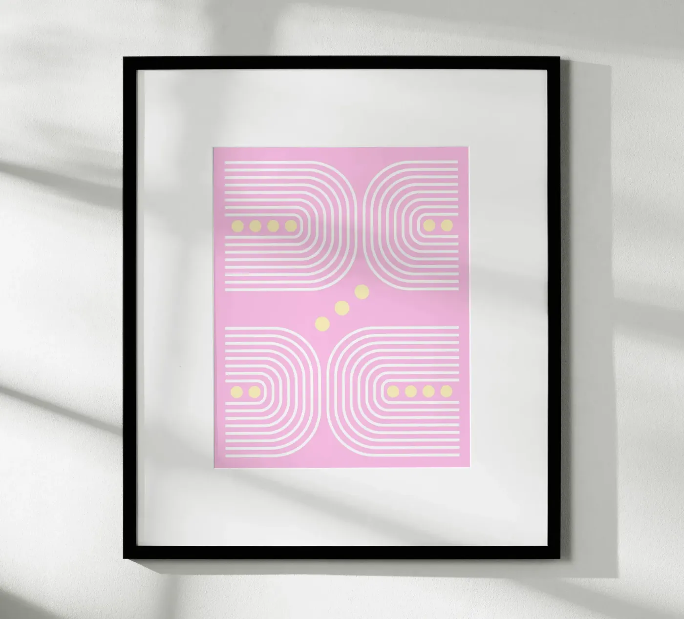 Rosa Spirale Poster von VinSigrid