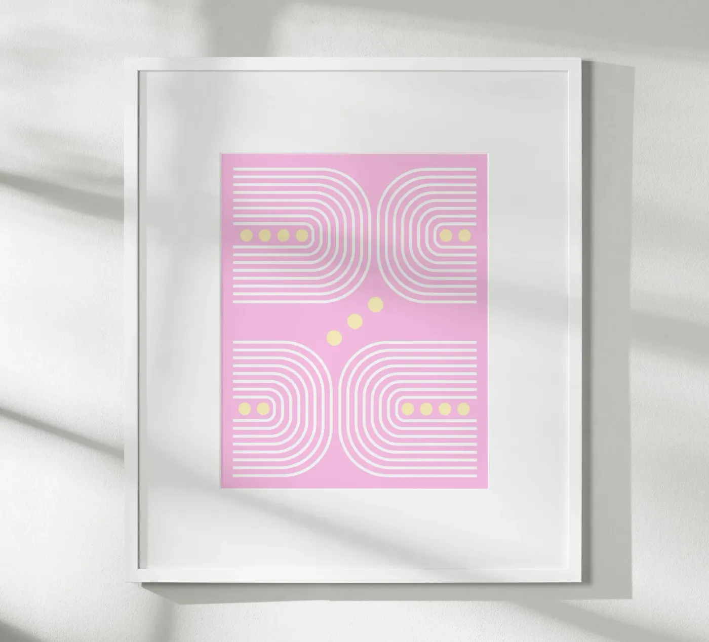 Rosa Spirale Poster von VinSigrid