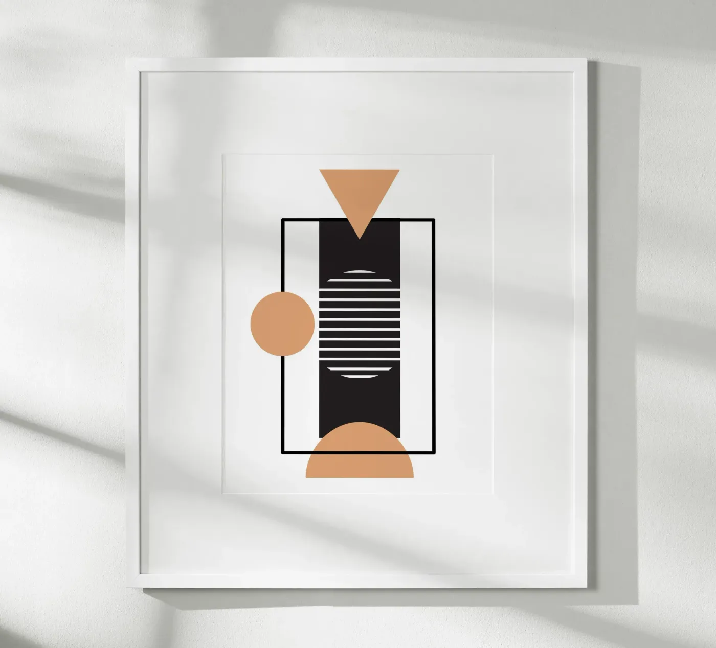 The circle within the rectangle poster by VinSigrid