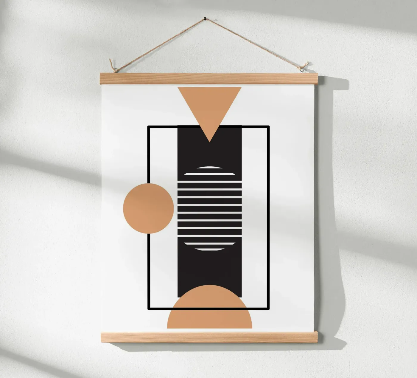 The circle within the rectangle poster by VinSigrid