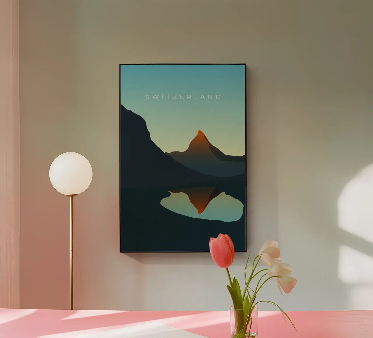 Switzerland plexiglass da minimalist designs