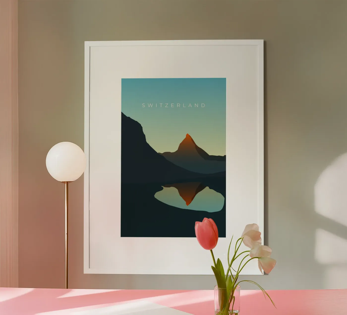 Switzerland poster da minimalist designs