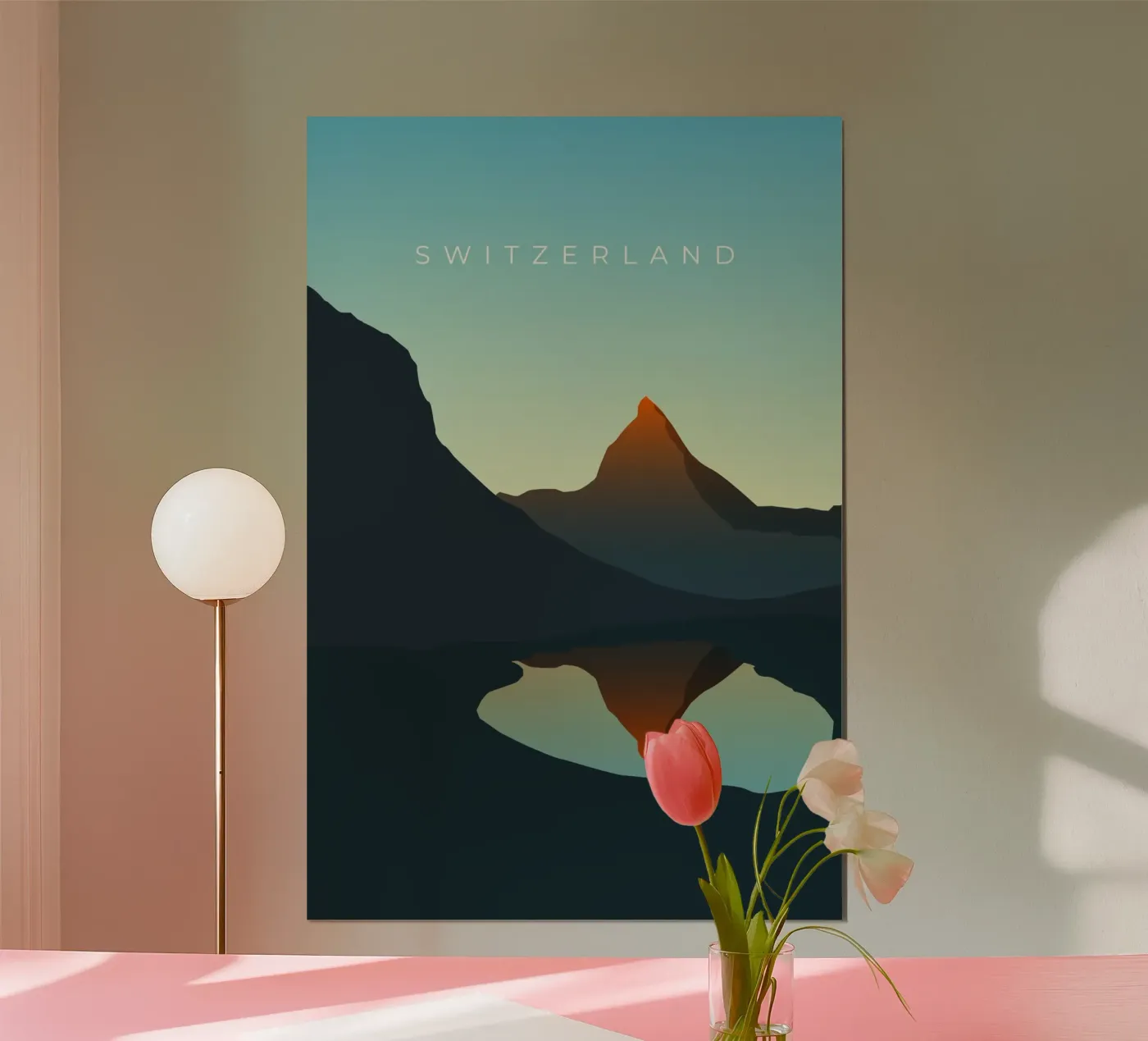 Switzerland poster da minimalist designs