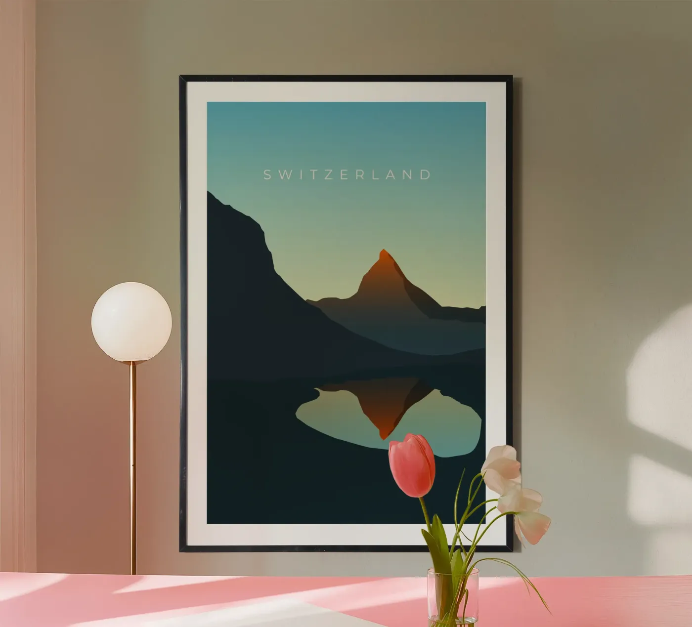 Switzerland poster da minimalist designs
